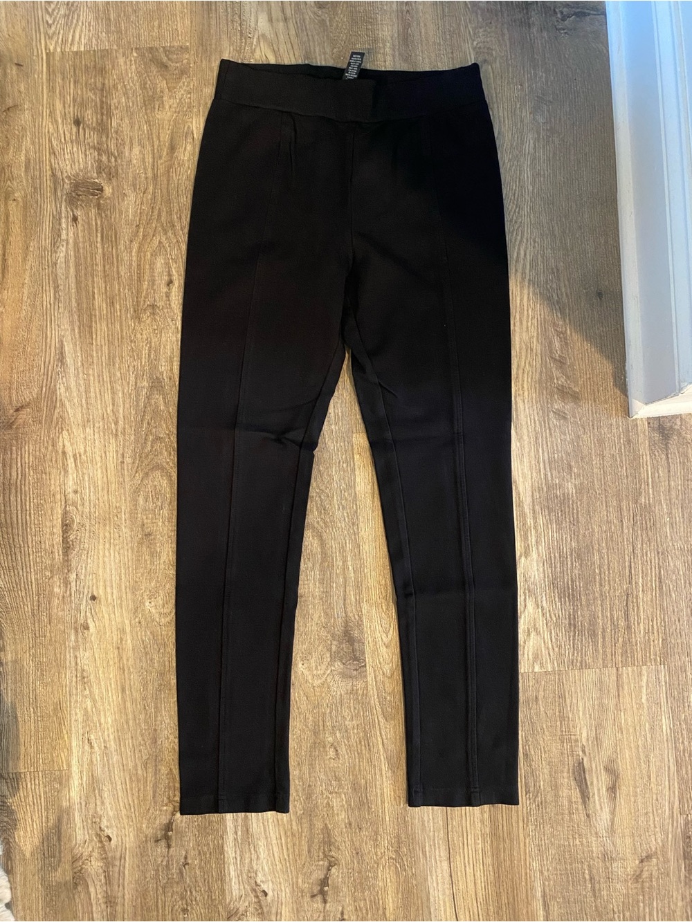 INC International Concepts Black Men’s Ponte Stretch Trousers